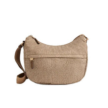 Carica l'immagine nel visualizzatore di Gallery, Borbonese B-Club Luna Bag Middle Beige/Marrone - STANGA Pelletteria
