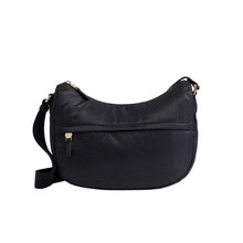Carica l'immagine nel visualizzatore di Gallery, Borbonese B-Club Luna Bag Middle Dark Black - STANGA Pelletteria
