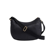 Carica l'immagine nel visualizzatore di Gallery, Borbonese B-Club Luna Bag Middle Dark Black - STANGA Pelletteria
