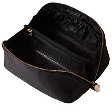 Carica l'immagine nel visualizzatore di Gallery, Borbonese Beauty Case Con Maniglia Dark Black - STANGA Pelletteria
