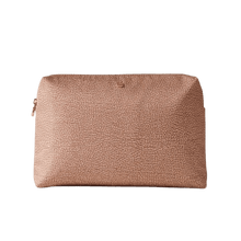 Carica l&#39;immagine nel visualizzatore di Gallery, Borbonese Beauty Case Medium Mauve - STANGA Pelletteria
