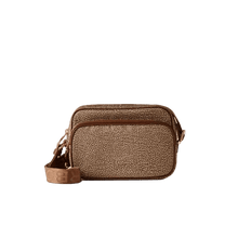 Carica l'immagine nel visualizzatore di Gallery, Borbonese Borsa Camera Case Small Beige/Marrone - STANGA Pelletteria
