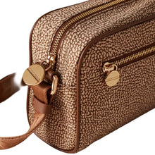 Carica l'immagine nel visualizzatore di Gallery, Borbonese Borsa Eco Line Small Beige/Marrone - STANGA Pelletteria
