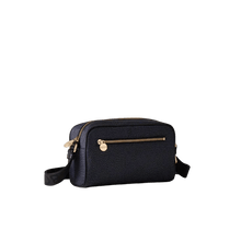Carica l'immagine nel visualizzatore di Gallery, Borbonese Borsa Eco Line Small Dark Black - STANGA Pelletteria
