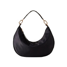 Carica l'immagine nel visualizzatore di Gallery, Borbonese Borsa Frame Hobo Medium Dark Black - STANGA Pelletteria
