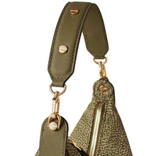 Carica l'immagine nel visualizzatore di Gallery, Borbonese Borsa Frame Hobo Small Olive - STANGA Pelletteria
