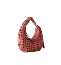 Carica l&#39;immagine nel visualizzatore di Gallery, Borbonese Borsa Hobo La Nido Mini Lipstick - STANGA Pelletteria

