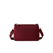 Carica l&#39;immagine nel visualizzatore di Gallery, Borbonese Borsa Tracolla Eco Line Small Merlot - STANGA Pelletteria

