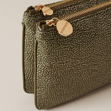 Carica l'immagine nel visualizzatore di Gallery, Borbonese Borsa Tracolla Eco Line Small Olive - STANGA Pelletteria
