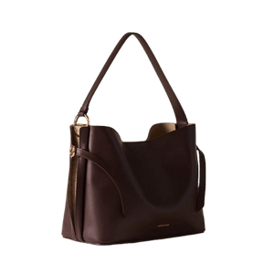 Borbonese Bridle Secchiello Medium Castano/Mushroom - STANGA Pelletteria