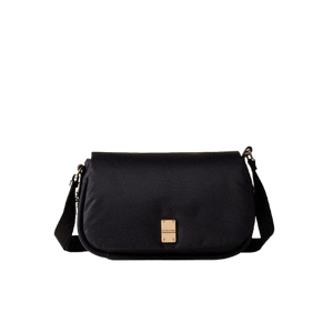 Borbonese Cahier Tracolla Medium Dark Black - STANGA Pelletteria