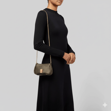 Carica l&#39;immagine nel visualizzatore di Gallery, Borbonese Cahier Tracolla Mini Op Naturale/Black - STANGA Pelletteria
