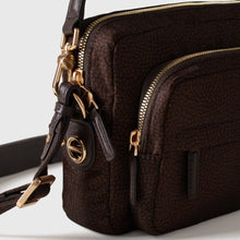 Carica l'immagine nel visualizzatore di Gallery, Borbonese Camera Case Small Cioccolato - STANGA Pelletteria
