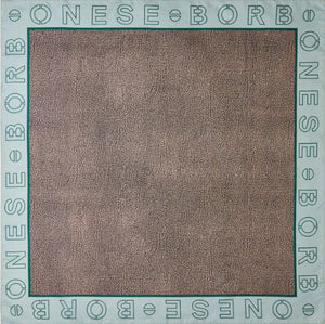 Borbonese Foulad 90x90 Marine/Op Naturale - STANGA Pelletteria