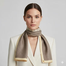 Carica l&#39;immagine nel visualizzatore di Gallery, Borbonese Foulard Seta Intreccio 90x90 - STANGA Pelletteria
