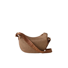 Carica l'immagine nel visualizzatore di Gallery, Borbonese Hobo Luna Mini Beige/Marrone - STANGA Pelletteria
