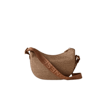 Carica l&#39;immagine nel visualizzatore di Gallery, Borbonese Hobo Luna Mini Beige/Marrone - STANGA Pelletteria
