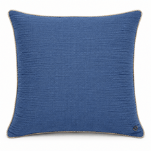 Carica l'immagine nel visualizzatore di Gallery, Borbonese Home Cuscino Arredo Lounge 45X45 Blue - STANGA Pelletteria
