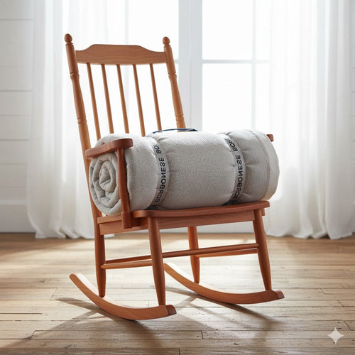 Borbonese Home Plaid Plaid di cotone OPLA’ Perla - STANGA Pelletteria