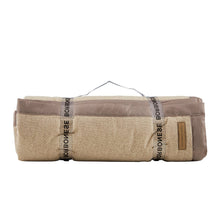 Carica l&#39;immagine nel visualizzatore di Gallery, Borbonese Home Plaid Plaid di cotone OPLA’ Tortora - STANGA Pelletteria
