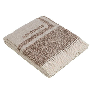 Borbonese Home Plaid Twist Marrone - STANGA Pelletteria