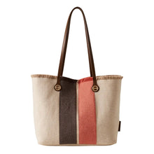 Carica l'immagine nel visualizzatore di Gallery, Borbonese Limited Edition Flight Shopping Corda/Red - STANGA Pelletteria
