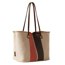 Carica l'immagine nel visualizzatore di Gallery, Borbonese Limited Edition Flight Shopping Corda/Red - STANGA Pelletteria
