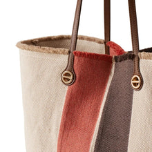 Carica l'immagine nel visualizzatore di Gallery, Borbonese Limited Edition Flight Shopping L Corda/Red - STANGA Pelletteria
