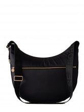 Carica l&#39;immagine nel visualizzatore di Gallery, Borbonese Luna Bag Medium Dark Black - STANGA Pelletteria
