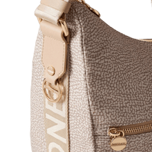 Carica l'immagine nel visualizzatore di Gallery, Borbonese Luna Bag Medium Sabbia - STANGA Pelletteria
