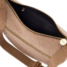 Carica l'immagine nel visualizzatore di Gallery, Borbonese Luna Bag Middle Beige/Marrone - STANGA Pelletteria
