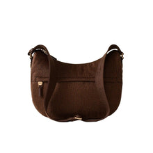 Carica l'immagine nel visualizzatore di Gallery, Borbonese Luna Bag Middle Castagno - STANGA Pelletteria
