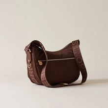 Carica l&#39;immagine nel visualizzatore di Gallery, Borbonese Luna Bag Small Noisette - STANGA Pelletteria

