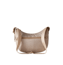 Carica l&#39;immagine nel visualizzatore di Gallery, Borbonese Luna Bag Small Sand - STANGA Pelletteria
