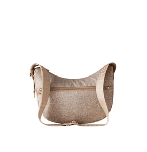 Borbonese Luna Bag Small Sand - STANGA Pelletteria