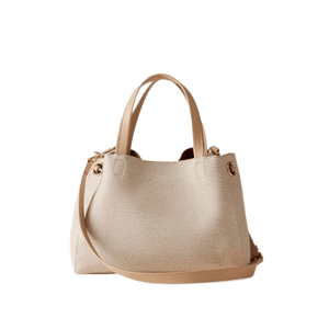 Borbonese Marèe Shopper Medium Op Sabbia - STANGA Pelletteria