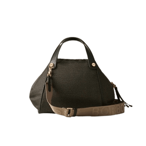 Borbonese Marie Bauletto Medium Alloro - STANGA Pelletteria