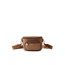Carica l'immagine nel visualizzatore di Gallery, Borbonese Marsupio Mini Beige/Marrone - STANGA Pelletteria
