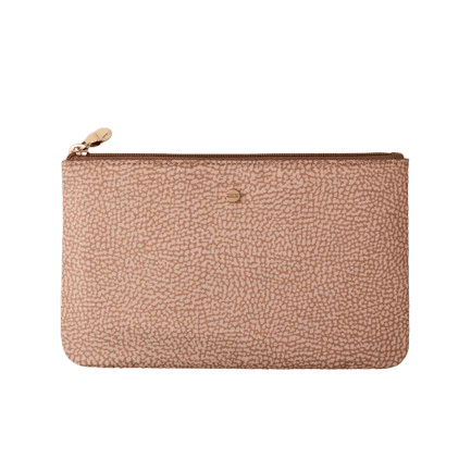Borbonese Porta Documenti Classica Grande Mauve - STANGA Pelletteria