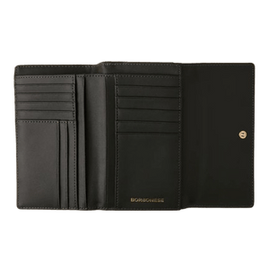 Borbonese Portafoglio Con Patta Medium Alloro - STANGA Pelletteria