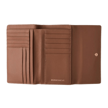 Carica l&#39;immagine nel visualizzatore di Gallery, Borbonese Portafoglio Con Patta Medium Mauve - STANGA Pelletteria
