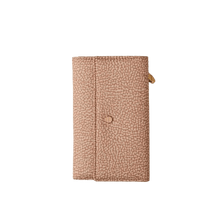 Carica l&#39;immagine nel visualizzatore di Gallery, Borbonese Portafoglio Con Patta Medium Mauve - STANGA Pelletteria
