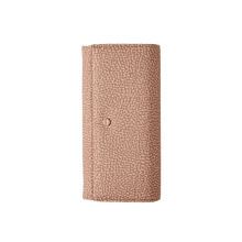 Carica l&#39;immagine nel visualizzatore di Gallery, Borbonese Portafoglio Large Con Patta Mauve - STANGA Pelletteria
