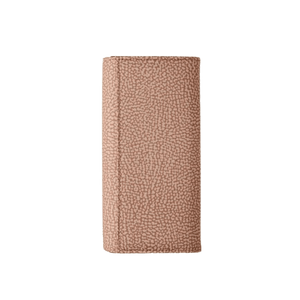 Borbonese Portafoglio Large Con Patta Mauve - STANGA Pelletteria