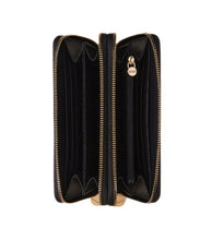 Carica l&#39;immagine nel visualizzatore di Gallery, Borbonese Portafoglio Large Doppia Zip Dark Black - STANGA Pelletteria

