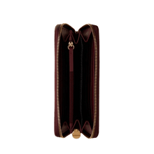 Carica l&#39;immagine nel visualizzatore di Gallery, Borbonese Portafoglio Zip Around Large Merlot - STANGA Pelletteria
