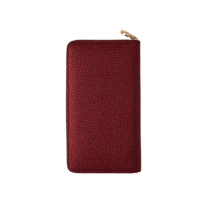 Borbonese Portafoglio Zip Around Large Merlot - STANGA Pelletteria