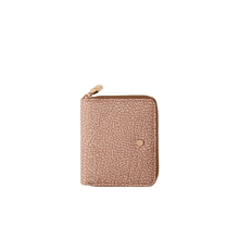 Carica l&#39;immagine nel visualizzatore di Gallery, Borbonese Portafoglio Zip Around Small Mauve - STANGA Pelletteria
