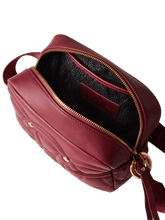 Carica l&#39;immagine nel visualizzatore di Gallery, Borbonese Rondò Camera Case Small Merlot - STANGA Pelletteria
