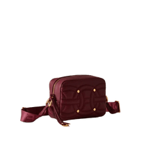 Carica l&#39;immagine nel visualizzatore di Gallery, Borbonese Rondò Camera Case Small Merlot - STANGA Pelletteria
